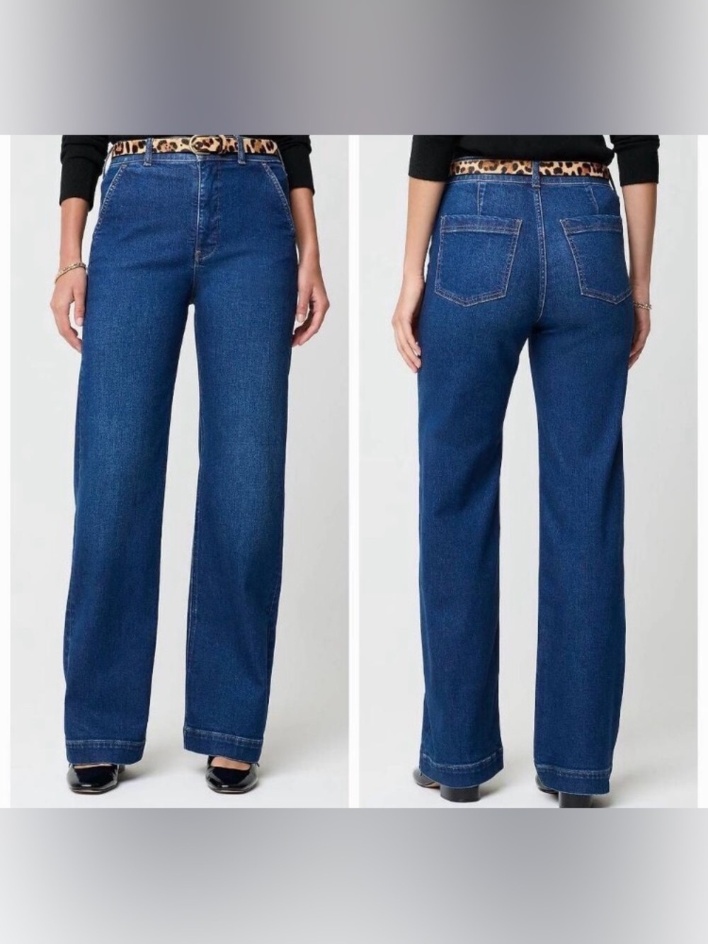 J. Crew High Rise Trouser Jeans